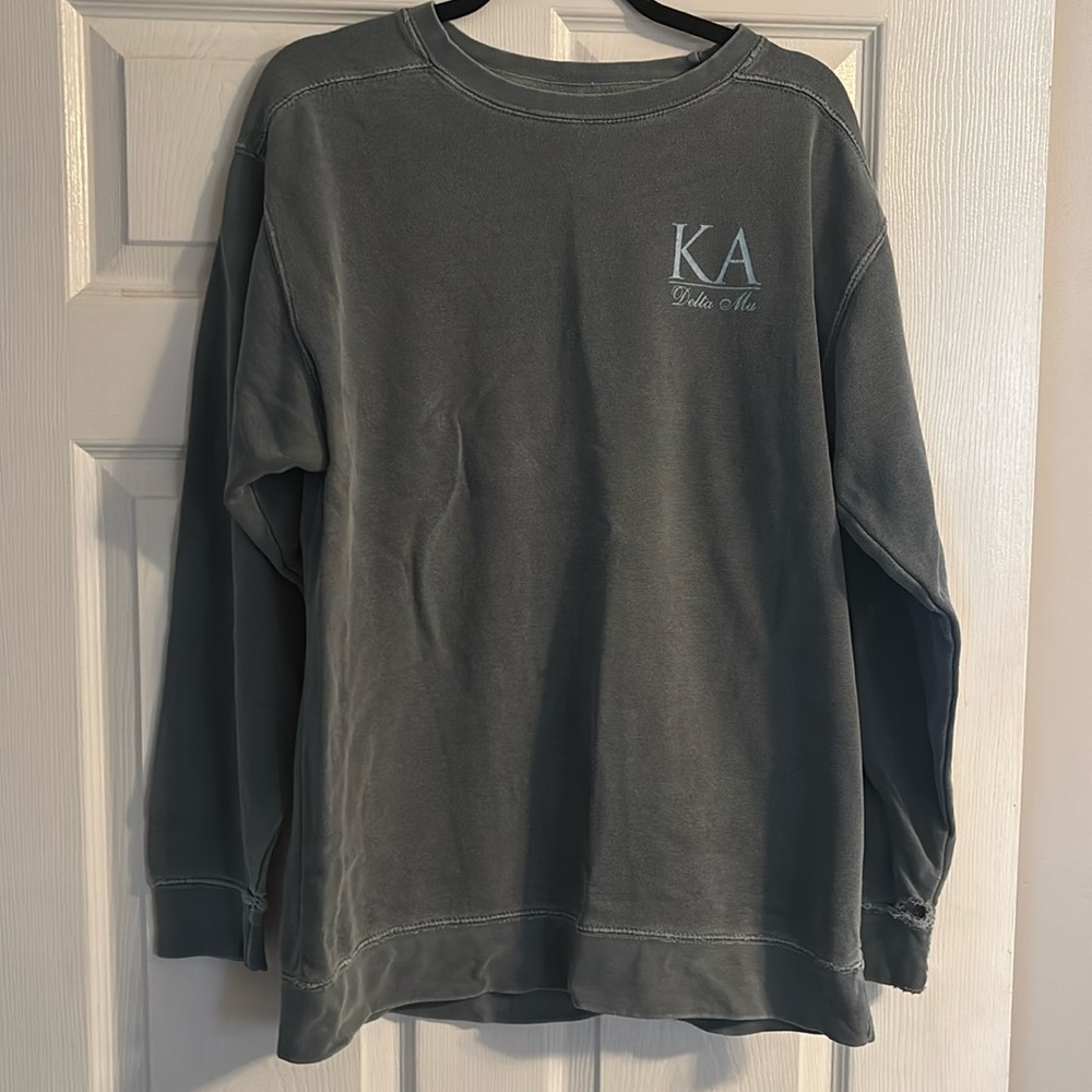 Comfort Colors Kappa Alpha Fraternity Sweatshirt Medium KA